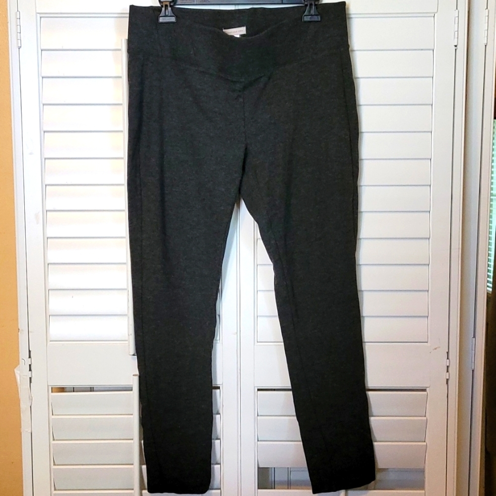 Charcoal/Black dB established 1962 Wide-waist stretch, skinny pants